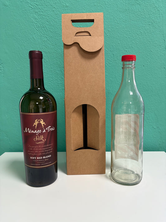 EKMBV01 Cajas Vinos, Bebidas o Termos.